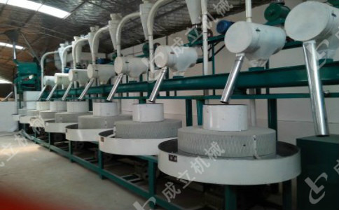 成立機(jī)械設(shè)計(jì)的石磨面粉成套設(shè)備能適應(yīng)何種含水量不同的物料